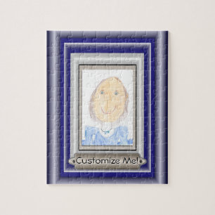 Quebra-cabeça Quadro e esteira criativos para sua obra-prima