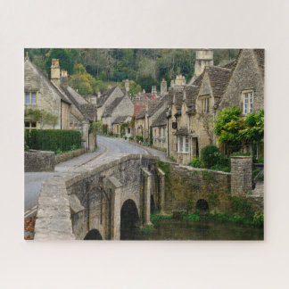 Quebra-cabeça Quaint Town of Castle Combe em Inglês Cotswolds