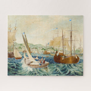 Quebra-cabeça Quarentena, Staten Island 1833