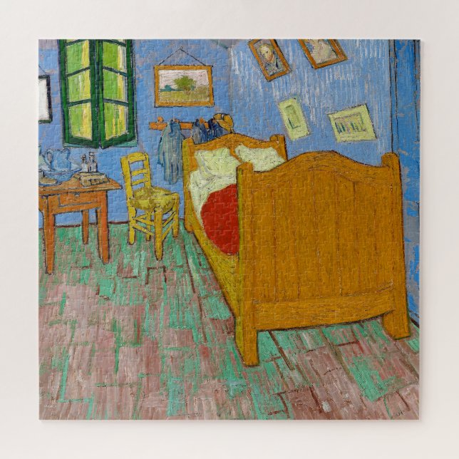 Quebra-cabeça Quarto de Van Gogh em Arles Pintura (Horizontal)