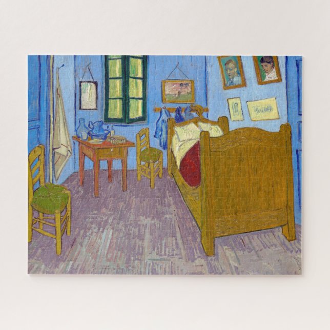 Quebra-cabeça Quarto de Vincent em Arles | Van Gogh | (Horizontal)