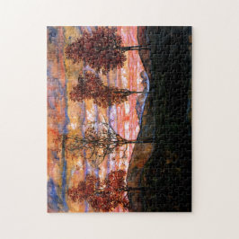Quebra-cabeça Quatro árvores por Egon Schiele Fine Art