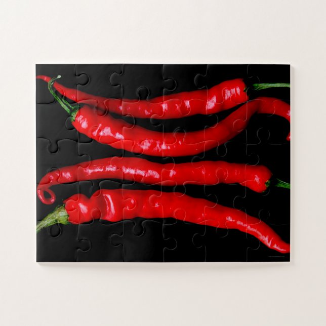 Quebra-cabeça Quatro Red Chilies 11x14 jpcna 30pc (Horizontal)