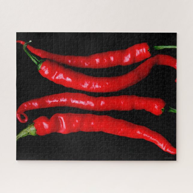 Quebra-cabeça Quatro Red Chilies 16x20 520pc jpcna (Horizontal)