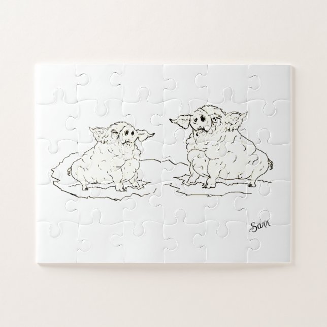 Quebra-cabeça Quebra-cabeça: Amigos (Horizontal)