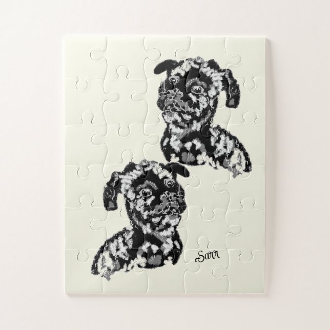 Quebra-cabeça Quebra-cabeça: Amor a Cachorro (Vertical)