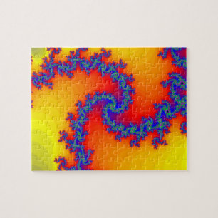 Quebra-cabeça Quebra-cabeça: Design espiral do Fractal