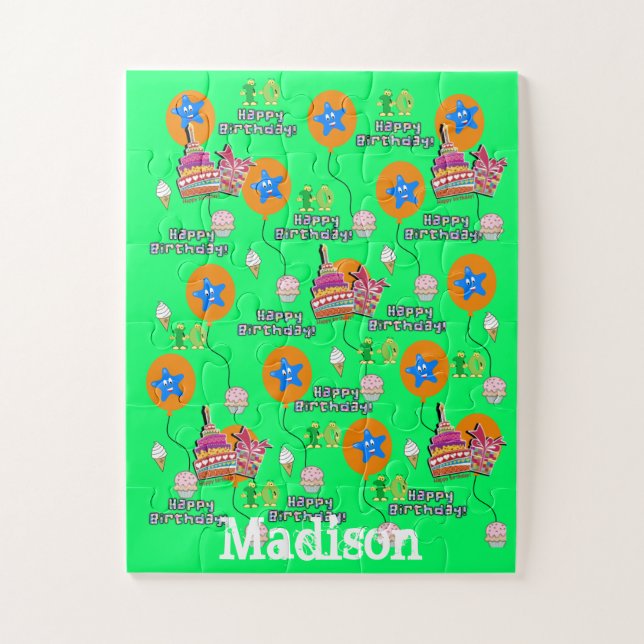 Quebra-cabeça Quebra-cabeça, Feliz 10º Aniversário, #10 Aniversá (Vertical)