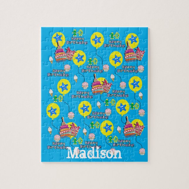 Quebra-cabeça Quebra-cabeça, Feliz 10º aniversário, #10 Aniversá (Vertical)