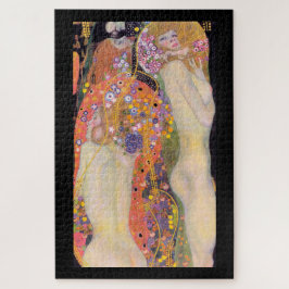 Quebra-cabeça Quebra-cabeça: GUSTAV KLIMT: SERPENTES DE ÁGUA II