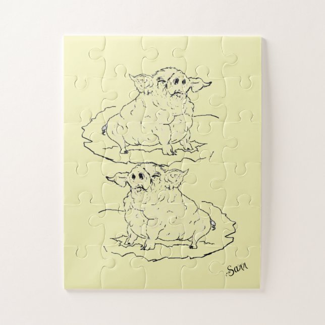 Quebra-cabeça Quebra-cabeça: Oink ' Oink (Vertical)