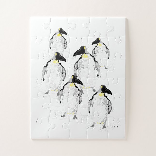 Quebra-cabeça Quebra-cabeça: Pinguins (Vertical)