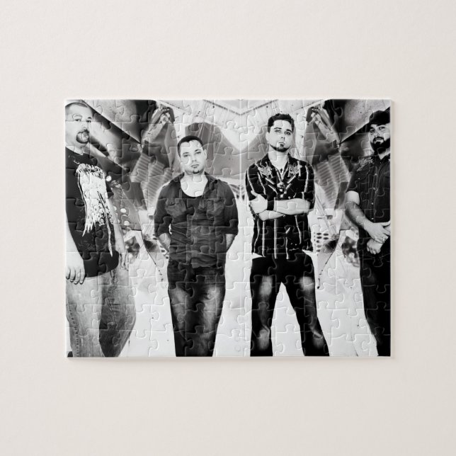 Quebra-cabeça quebrado da foto da exposição 8x10 (Horizontal)