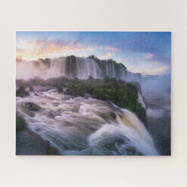 Quebra-cabeça Quedas | Cascata Iguazu, Brasil (Horizontal)