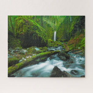 Quebra-cabeça Quedas Grotto Falls, Oregon