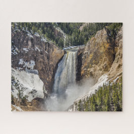 Quebra-cabeça Quedas inferiores da Yellowstone 520