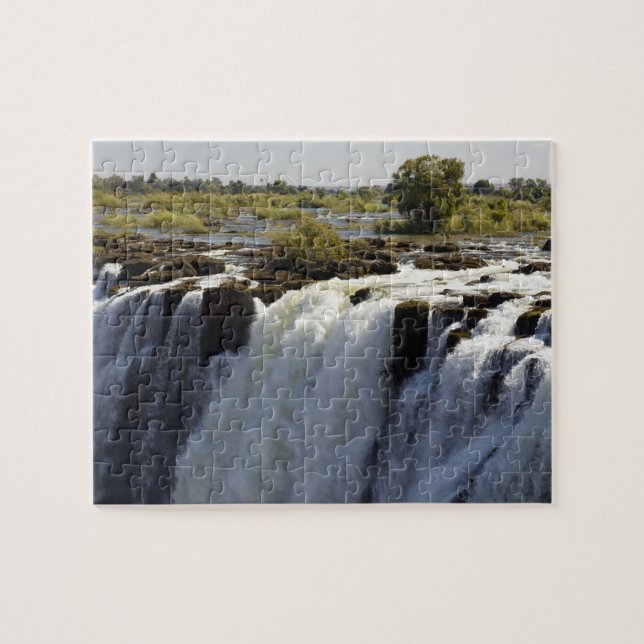 Quebra-cabeça Quedas Victoria, Rio Zambeze, Zâmbia. 2 (Horizontal)