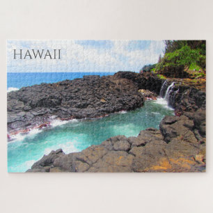 Quebra-cabeça Queens Bath Kauai Havaí