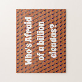 Quebra-cabeça Quem tem medo de um bilhão de Cicadas?