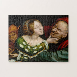Quebra-cabeça Quentin Matsys - Amantes Correspondentes