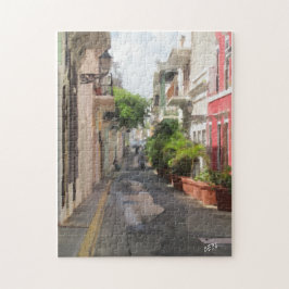 Quebra-cabeça Quieto pouca rua de Puerto Rico