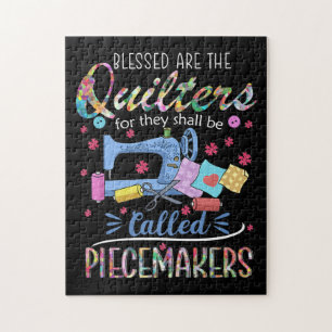 Quebra-cabeça Quilters Abençoados Piecemakers Eilhando Ideias D