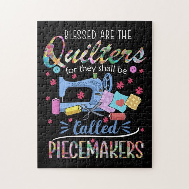 Quebra-cabeça Quilters Abençoados Piecemakers Eilhando Ideias De (Vertical)