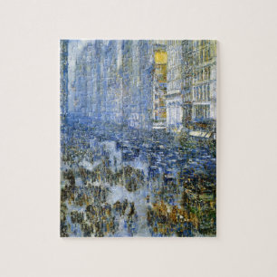 Quebra-cabeça Quinta Avenida no inverno (Nova Iorque) (NYC, EUA)