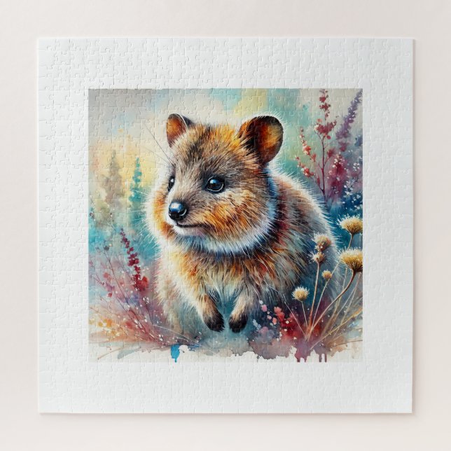Quebra-cabeça Quokka in a Vibrant Dreamscape 210824AREF143 - Wat (Vertical)