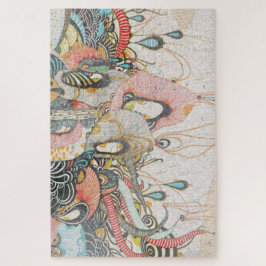 Quebra-cabeça Rabiscar a Língua da Luz