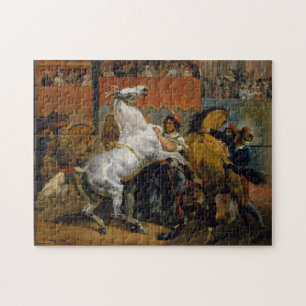 Quebra-cabeça Raça de Arte de Cavalos Sem Rideros por Horace Ver