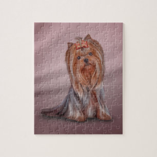 Quebra-cabeça Raça de desenho Yorkshire Terrier dog