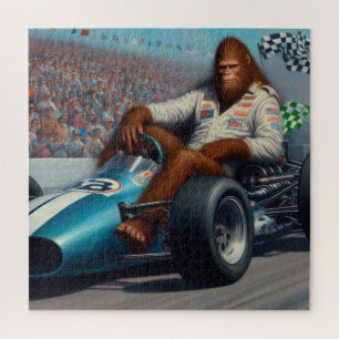 Quebra-cabeça Racecar de Pé Grande