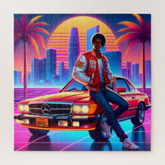 Quebra-cabeça Radiação Retroativa: Neon Nostalgia