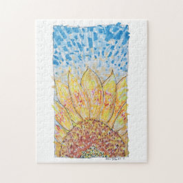 Quebra-cabeça Radiant Bloom Sunflower