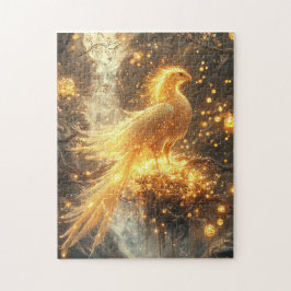 Quebra-cabeça Radiant Phoenix Fire Puzzle