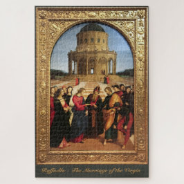 Quebra-cabeça Rafael - Casamento da Virgem - pintura