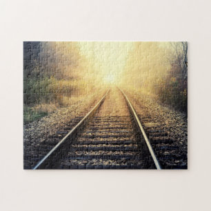 Quebra-cabeça Rails Sunrise