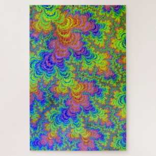 Quebra-cabeça Rainbow Fractal