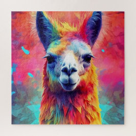 Quebra-cabeça Rainbow Lama