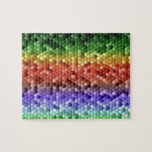 Quebra-cabeça Rainbow Mosaico