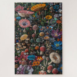 Quebra-cabeça Rainbow Mushroom Treasure