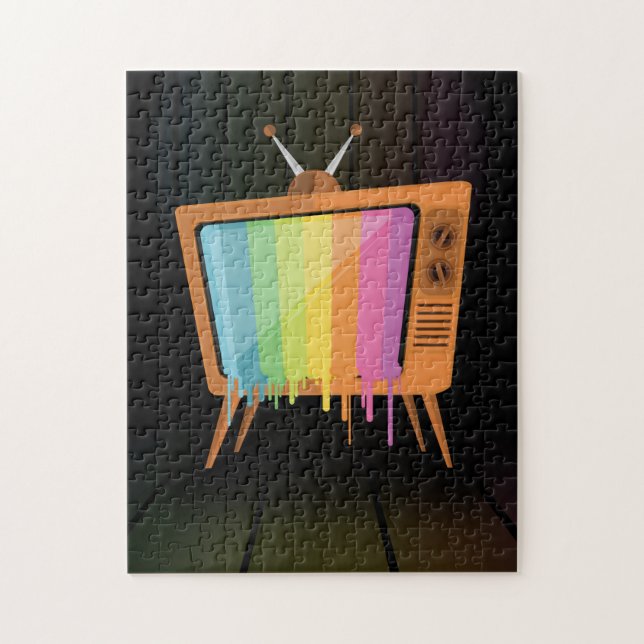 Quebra-cabeça Rainbow TV (Vertical)