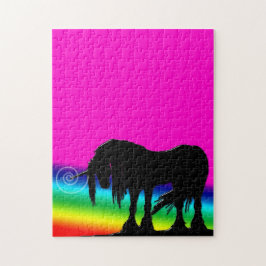Quebra-cabeça Rainbow Unicorn