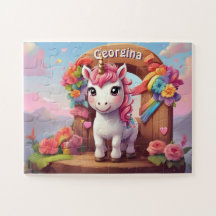 Rainbow Unicorn Magic Personalizado