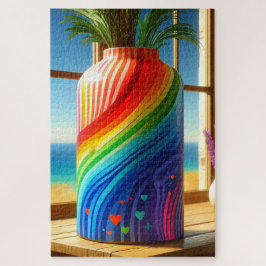 Quebra-cabeça Rainbow Vase