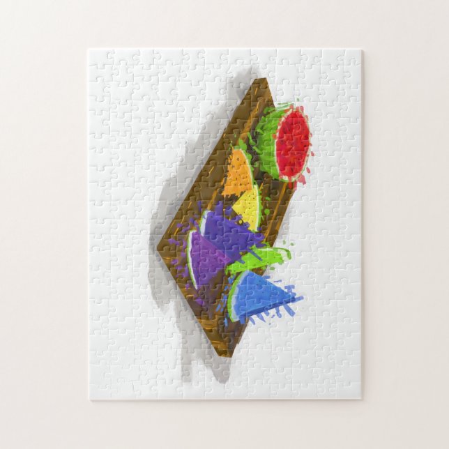 Quebra-cabeça Rainbow Watermelon (Vertical)