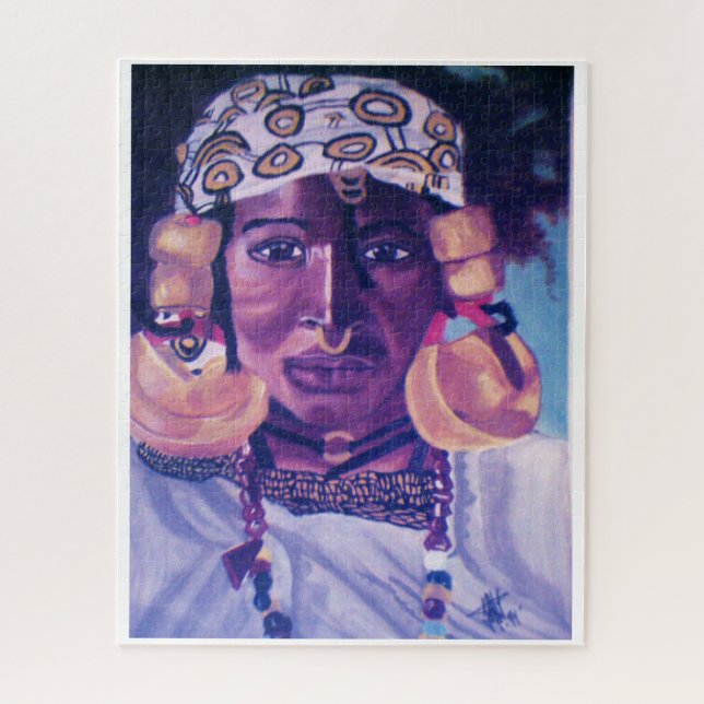 QUEBRA-CABEÇA RAINHA AFRICANA (Vertical)