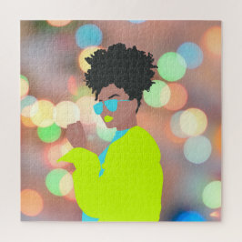 Quebra-cabeça Rainha Dançante.