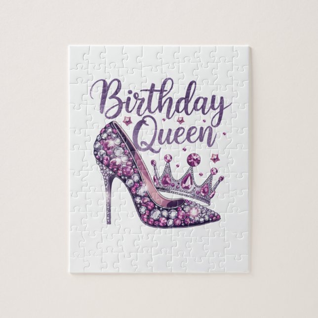 Quebra-cabeça Rainha de Aniversário (Vertical)